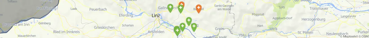 Map view for Pharmacies emergency services nearby Dimbach (Perg, Oberösterreich)
